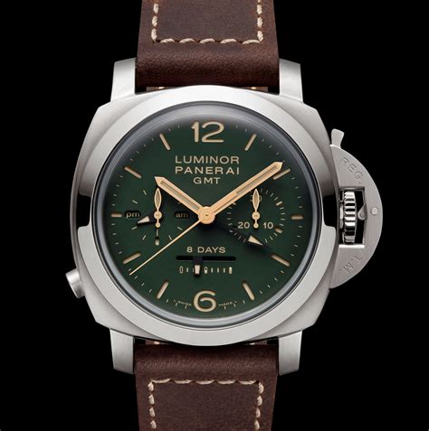 panerai luminor green dial|Panerai Luminor chronoscope.